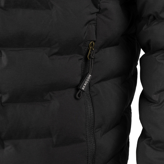Kurtka Primaloft Męska BERGSON SOLACE Black