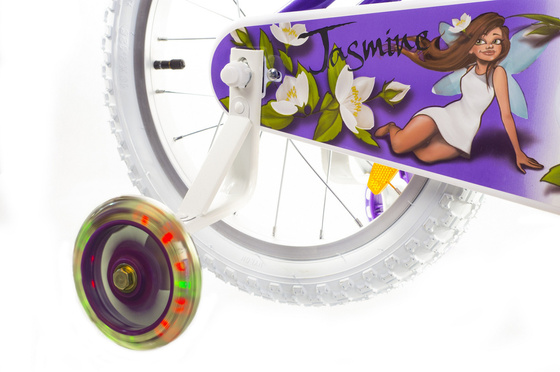 Rower dziecięcy Rock Kids JASMINE 16" purple/white