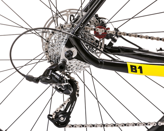 Rower gravelowy ROMET Boreas 1 czarno-żółty