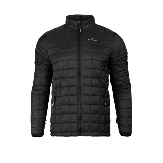 Kurtka Męska 3w1 BERGSON EVERFOLK 3in1 STX BLACK