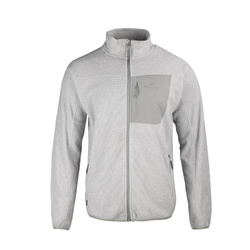 Bluza Polarowa Męska BERGSON Everwarm WP jkt Grey