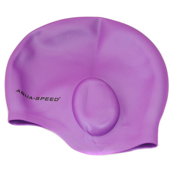 Czepek pływacki AQUA SPEED na uszy Ear Cap fiolet