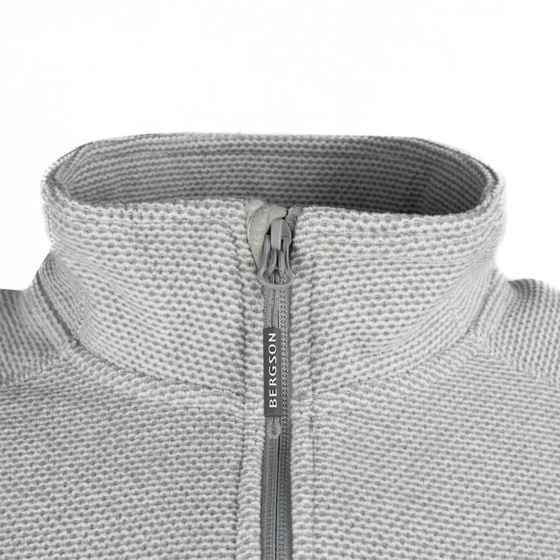 Bluza Polarowa Męska BERGSON Everwarm WP jkt Grey