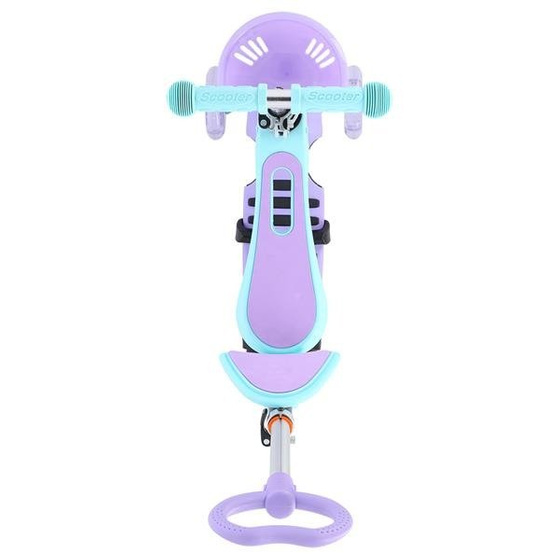 HULAJNOGA DZIECIĘCA NILS EXTREME HLB07 4w1 BLACK-MINT-PURPLE