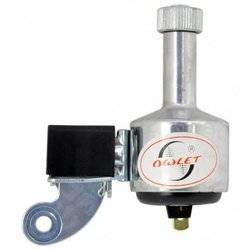 Prądnica dynamo prawa HW160225 6V 3W aluminiowa srebrna