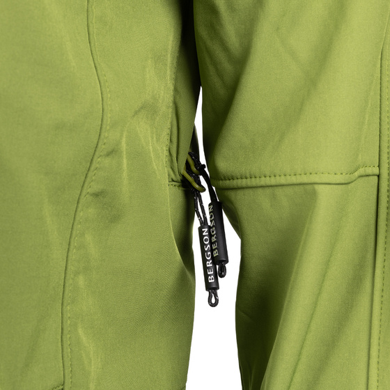 Kurtka Softshell męska BERGSON VARA SS Green