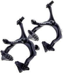 Szczęki ham. szosa RD-3100B 47-57 mm alu czarne /kpl na rower/