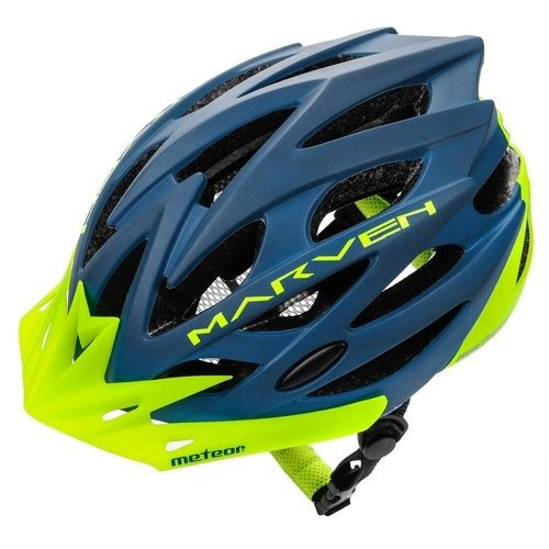 Kask rowerowy METEOR MARVEN c.zielony/zielony