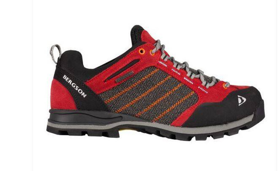 Męskie buty hikingowe BERGSON KADAM LOW STX red