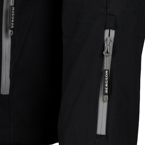 Kurtka Softshell męska BERGSON VARA SS Blue Graphite