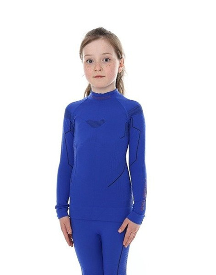 Dziecięca bluza termoaktywna BRUBECK Thermo LS13650 kobalt