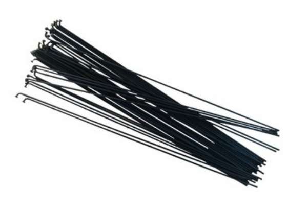 Szprycha SLE Spokes 290 mm stalowa ocynk czarna