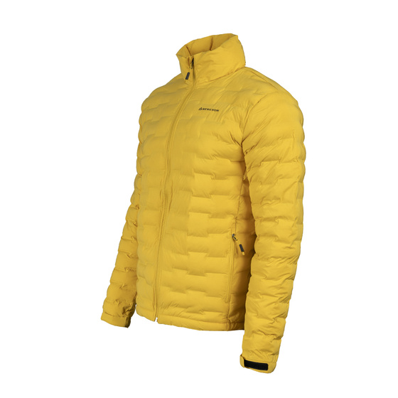 Kurtka Primaloft Męska BERGSON SOLACE Mustard