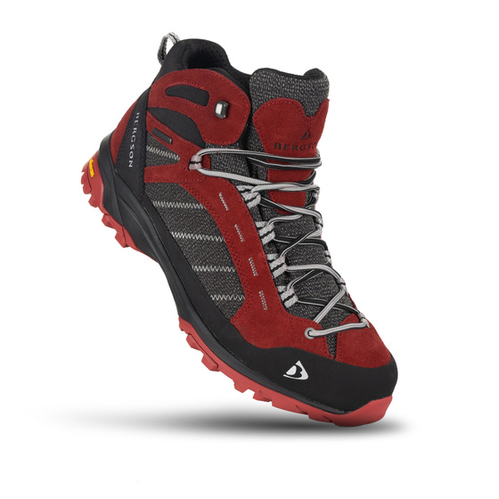 Męskie buty hikingowe BERGSON KADAM Mid STX AW25 red