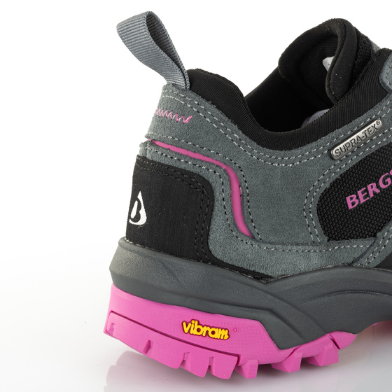 Damskie buty hikingowe BERGSON SOIRA Low STX AW25 Grey