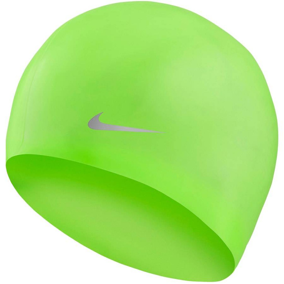 Czepek pływacki Nike Swim Solid Silicone Youth zielony