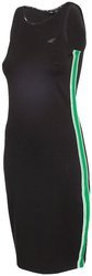 Damska sukienka sportowa 4F H4L20 SUDD010 czarna