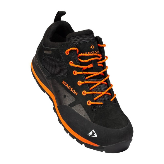 Damskie buty hikingowe BERGSON SOIRA Low STX Black