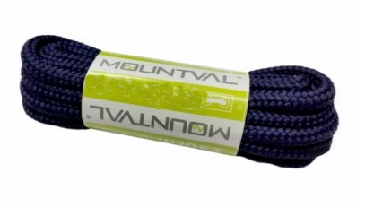 Trekkingowe sznurowadła Mountval 120cm granatowe