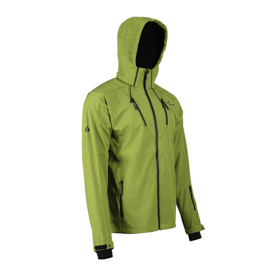 Kurtka Softshell męska BERGSON VARA SS Green