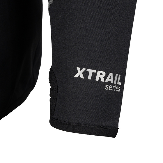 Bluza Męska  BERGSON SWIFTLAYER full zip VTX Black