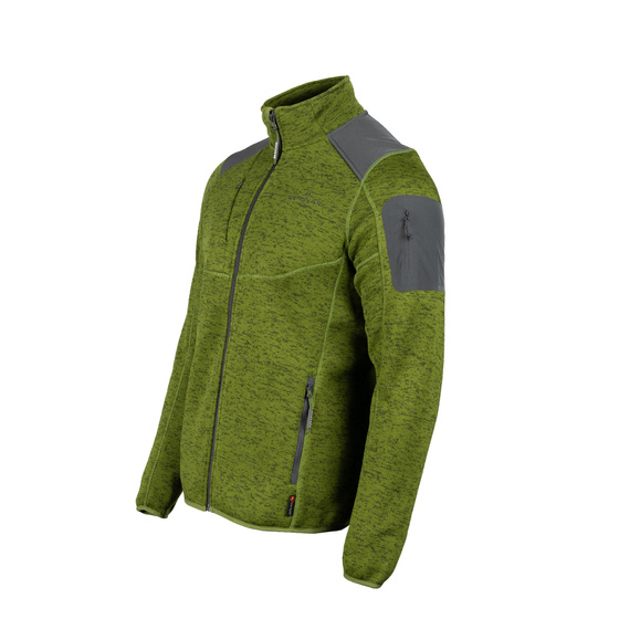 Męska bluza polarowa Warmpile BERGSON LUNO Green