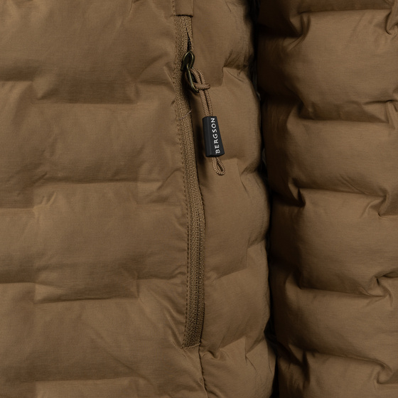 Kurtka Primaloft Damska BERGSON SOLACE Cocoa Mocha