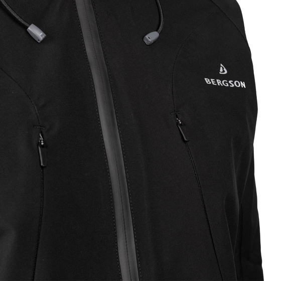 Kurtka Damska 3w1 BERGSON ALTIRA 3in1 STX BLACK