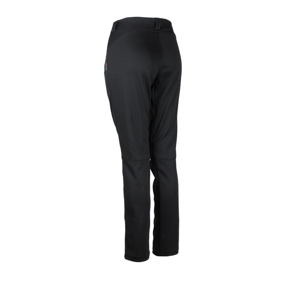 Damskie spodnie trekkingowe BERGSON FETTLE SS Softshell Black