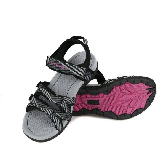 Sandały trekkingowe Damskie Bergson ATBARA BLACK/GREY