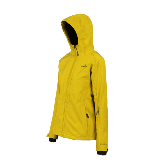 Kurtka Softshell Damska BERGSON VARA SS Honey