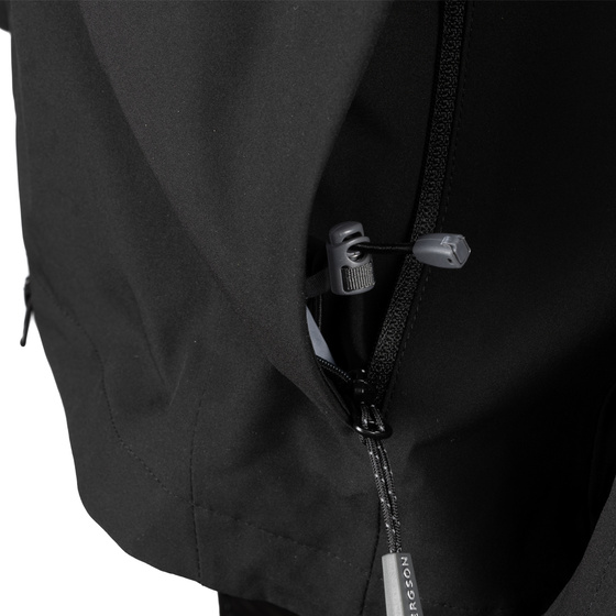 Kurtka Męska 3w1 BERGSON EVERFOLK 3in1 STX BLACK