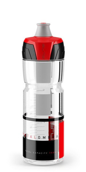 Bidon ELITE Crystal Ombra Clear/Red 750ml