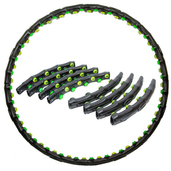 Hula hop z masażem z magnesami EB FIT 98 cm 