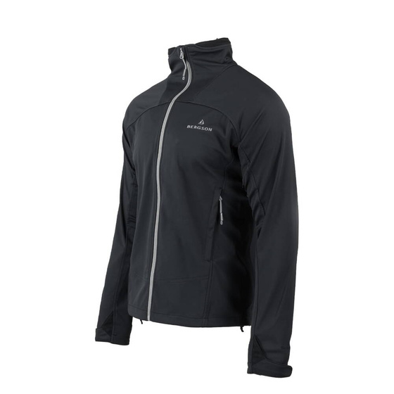 Kurtka Softshell BERGSON CONTEXT SS Męska Black
