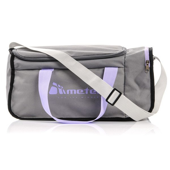 Torba fitness Meteor Nepr 20L szara/lila