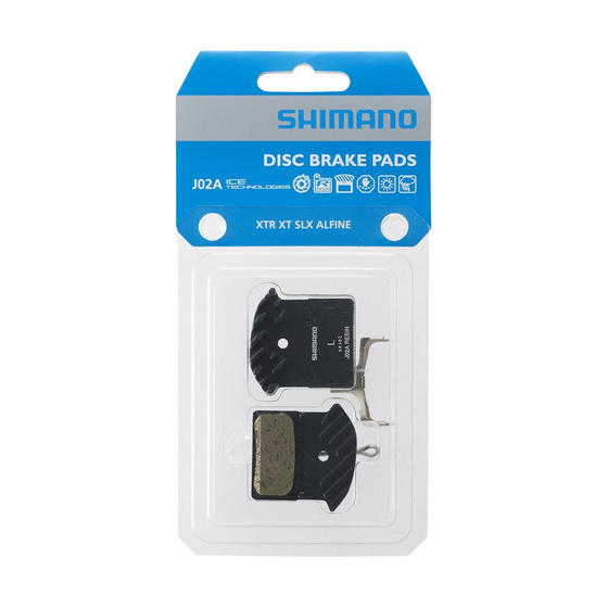 Klocki hamulcowe Shimano XTR XT SLX J02A żywiczne z radiatorem