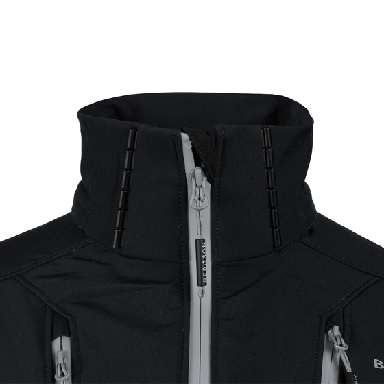 Kurtka Softshell męska BERGSON VARA SS Blue Graphite
