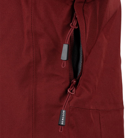 Damska kurtka membranowa BERGSON STORMVAULT STX Syrah