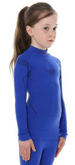 Dziecięca bluza termoaktywna BRUBECK Thermo LS13650 kobalt