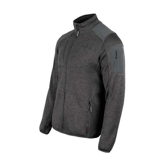 Męska bluza polarowa Warmpile BERGSON LUNO Black