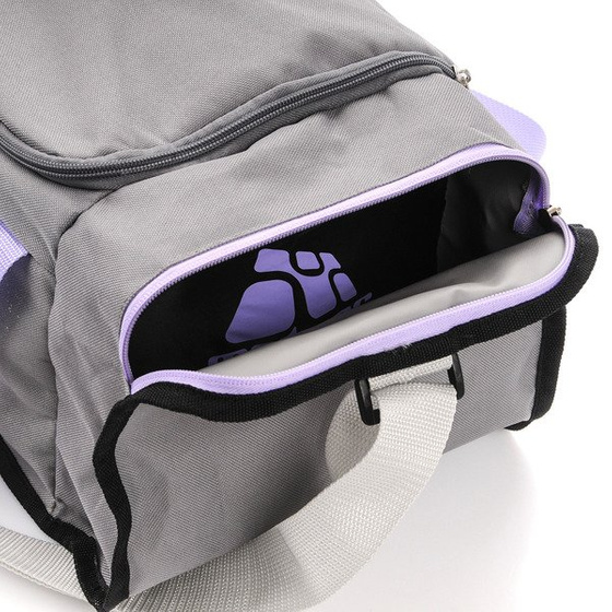 Torba fitness Meteor Nepr 20L szara/lila