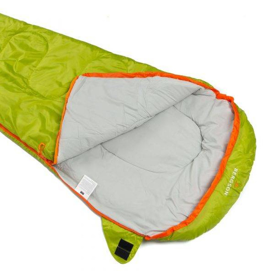 Śpiwór dziecięcy BERGSON JUNIOR 300 Grenoble Green