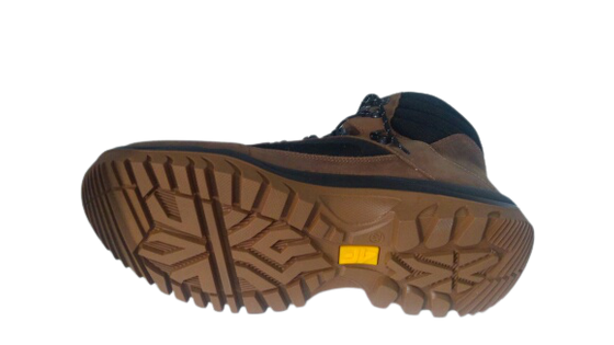 Męskie buty trekkingowe 4F H4Z21 OBMH253 oliwkowe
