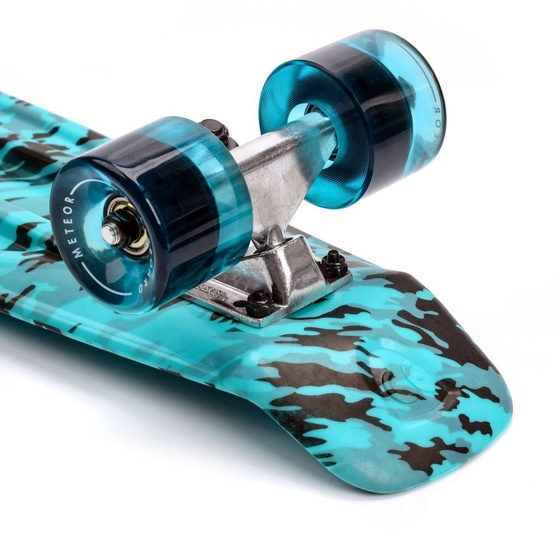DESKOROLKA FISZKA PENNYBOARD METEOR MULTIKOLOR BLUE/BLACK