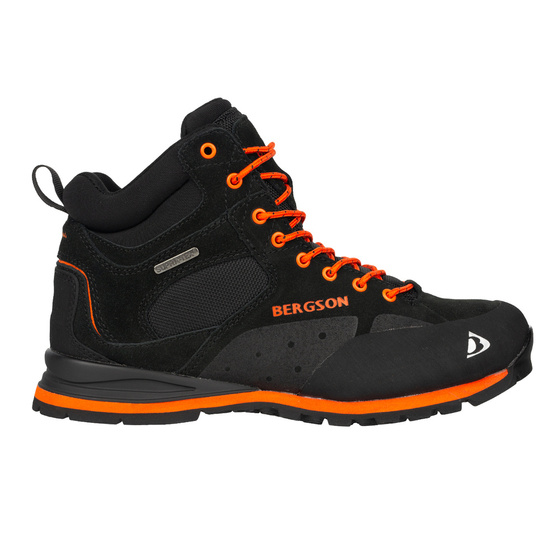 Damskie buty hikingowe BERGSON SOIRA Mid STX Black Orange