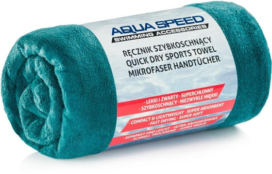 Ręcznik szybkoschnący sportowy AQUA SPEED DRY SOFT 50x100 kol.1 400g