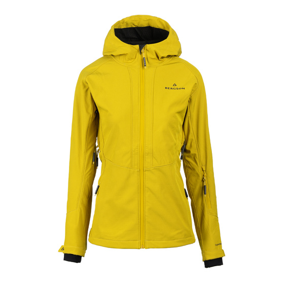 Kurtka Softshell Damska BERGSON VARA SS Honey