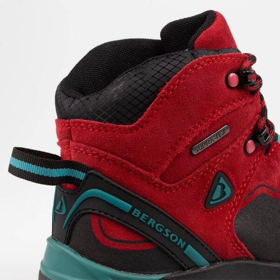 Damskie buty hikingowe BERGSON NYIKA Mid STX red