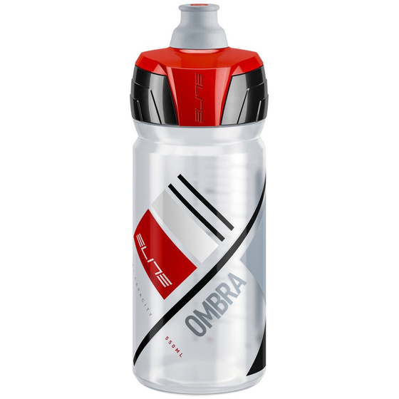 Bidon ELITE Ombra Clear/Red 550ml
